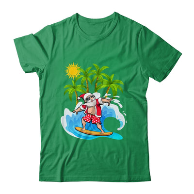 Christmas In July Summer Santa Claus Beach Hawaii Surf Shirt & Hoodie | siriusteestore