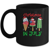 Christmas In July Watermelon Ice Pops Xmas Santa Hat Mug | siriusteestore