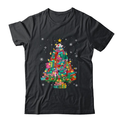 Christmas Library Tree Funny Xmas Librarian And Book Lover Shirt & Sweatshirt | siriusteestore