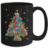 Christmas Library Tree Funny Xmas Librarian And Book Lover Mug | siriusteestore
