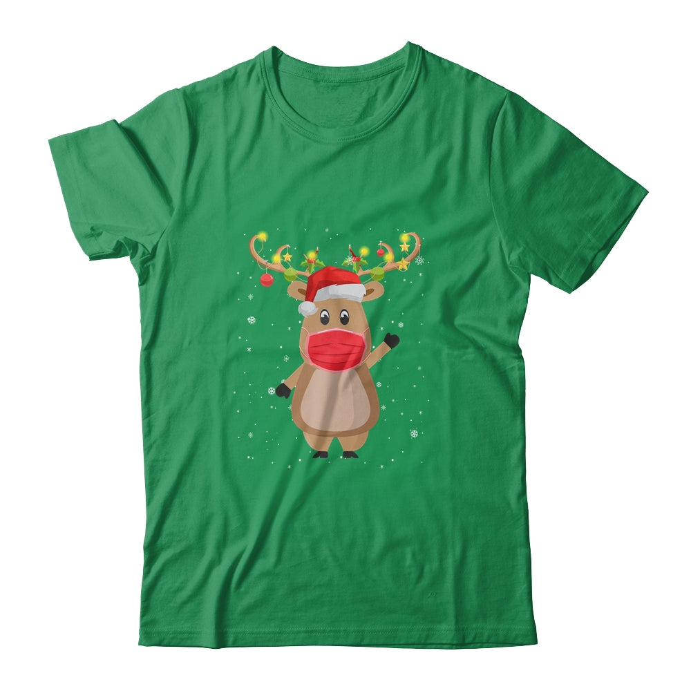Christmas Mask Cute Reindeer Mask For Holidays Shirt & Sweatshirt | siriusteestore