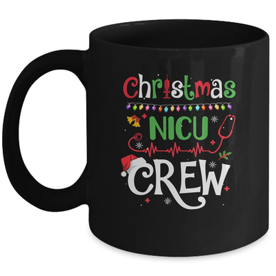 Christmas NICU Crew Nurse Doctor Tech Neonatal ICU Squad Mug | siriusteestore