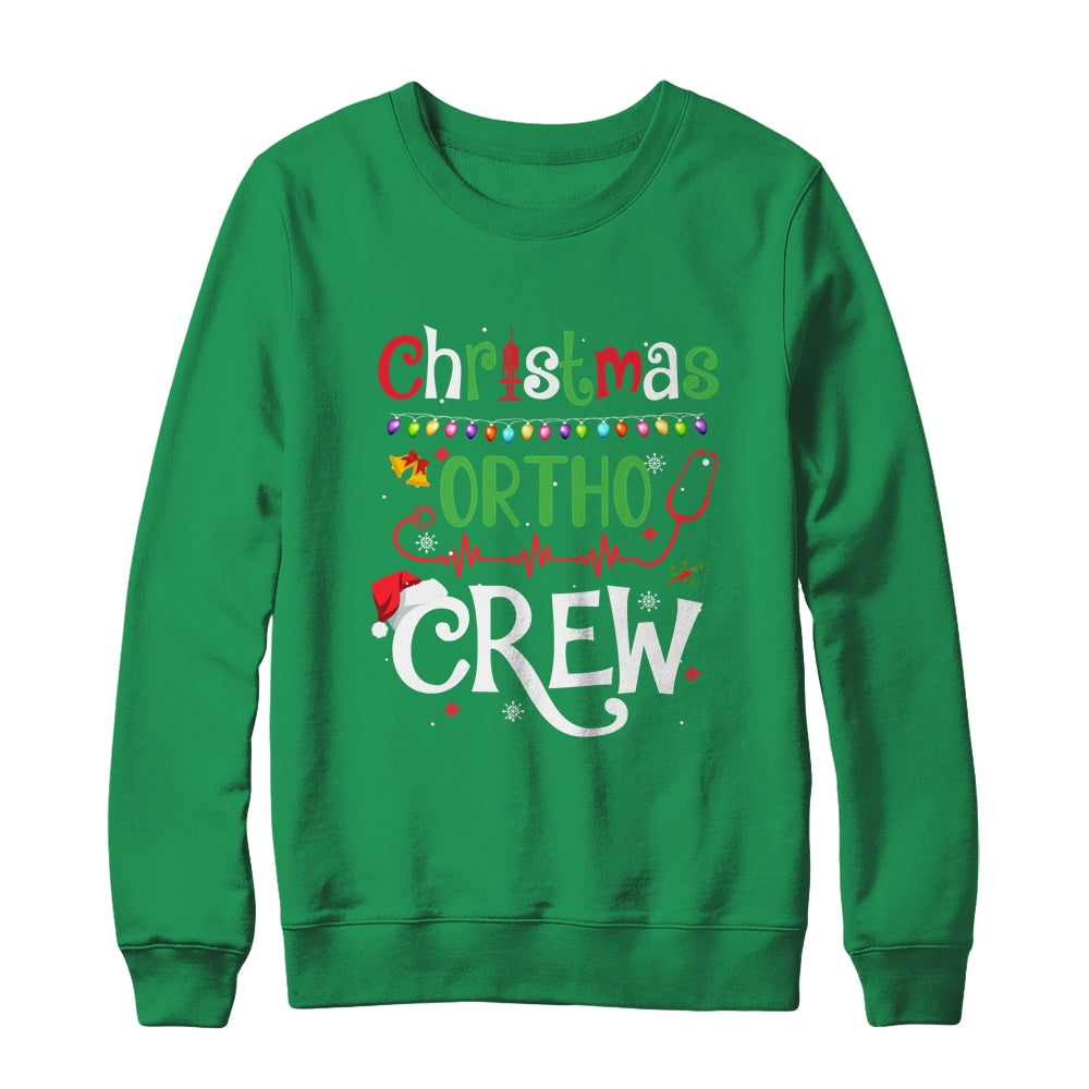 Christmas Ortho Crew Nurse Doctor Orthopaedics Squad Shirt & Sweatshirt | siriusteestore