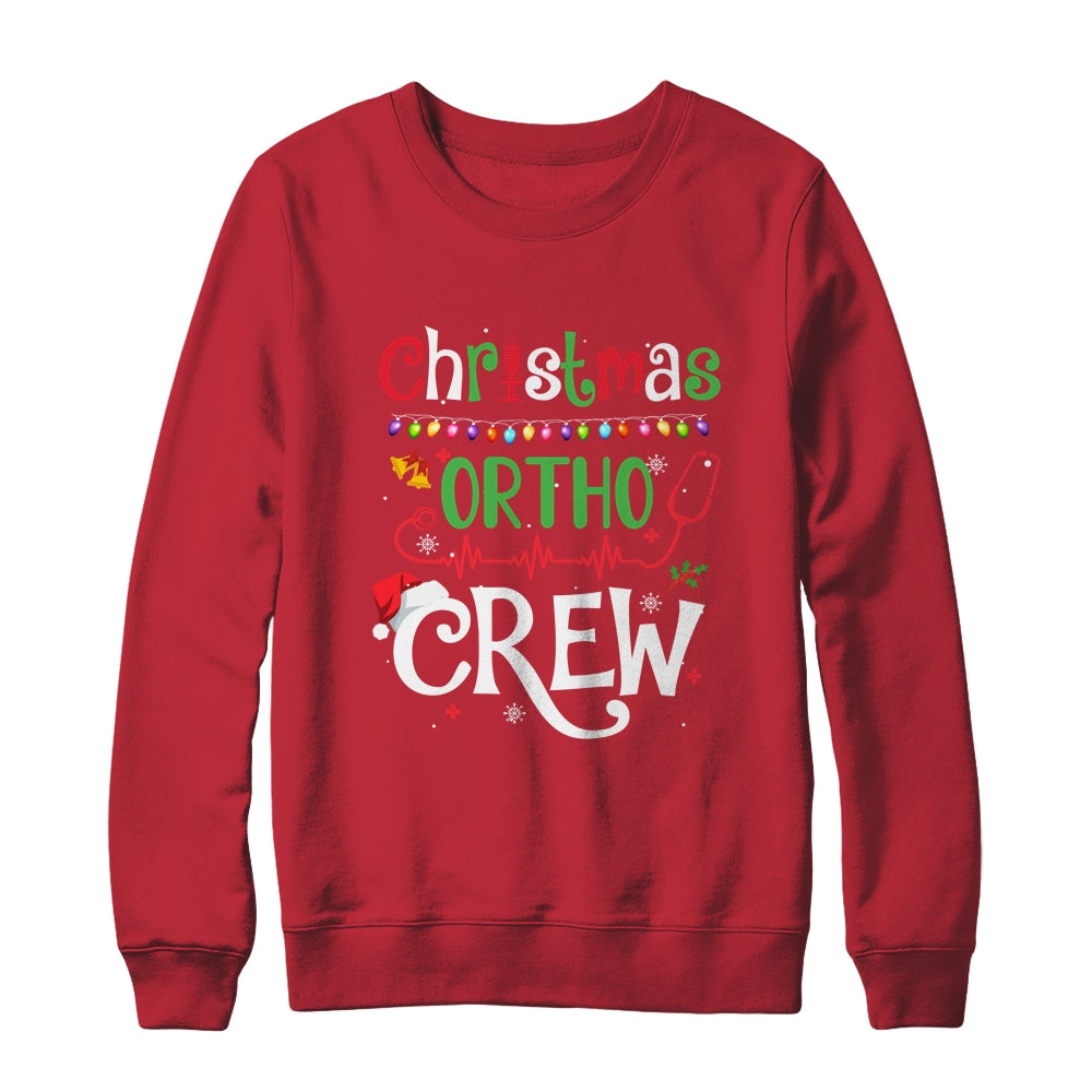 Christmas Ortho Crew Nurse Doctor Orthopaedics Squad Shirt & Sweatshirt | siriusteestore