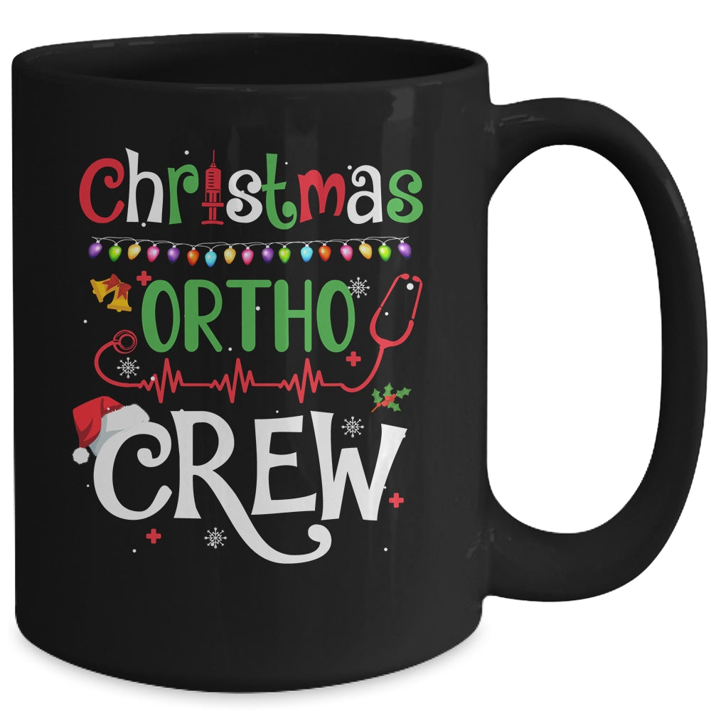 Christmas Ortho Crew Nurse Doctor Orthopaedics Squad Mug | siriusteestore