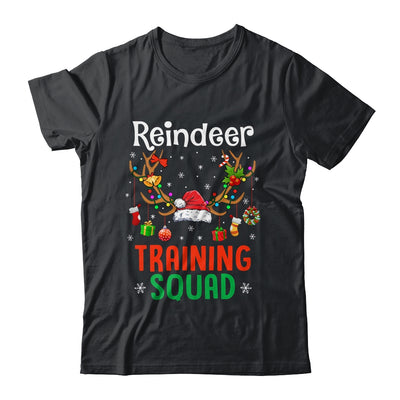 Christmas Running Funny Reindeer Training Squad Team Family Shirt & Sweatshirt | siriusteestore