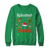 Christmas Running Funny Reindeer Training Squad Team Family Shirt & Sweatshirt | siriusteestore