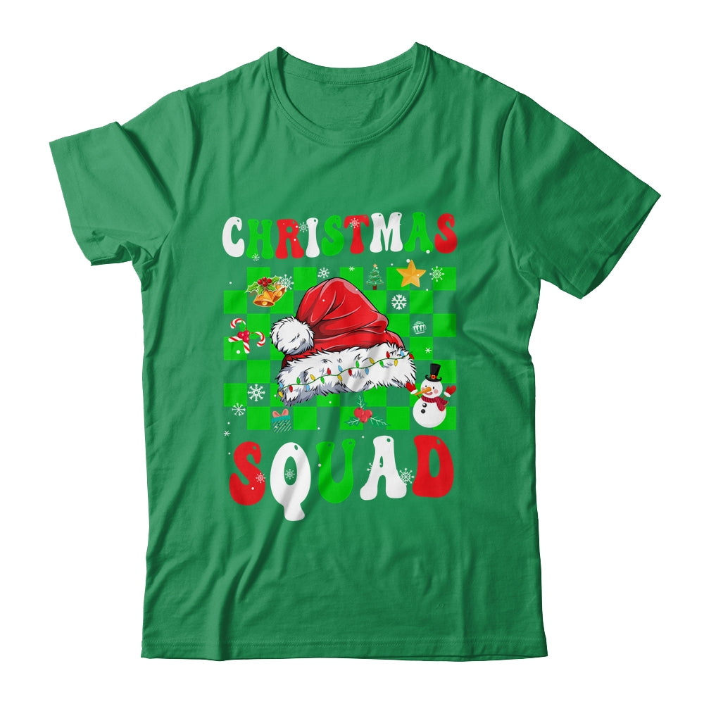 Christmas Squad Family Group Matching Christmas Party Groovy Shirt & Sweatshirt | siriusteestore