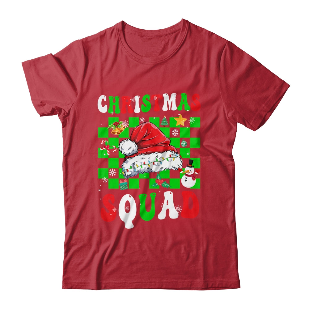 Christmas Squad Family Group Matching Christmas Party Groovy Shirt & Sweatshirt | siriusteestore