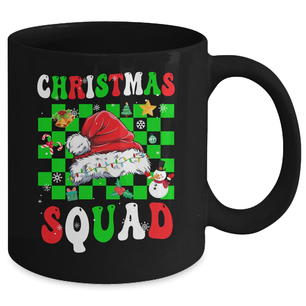 Christmas Squad Family Group Matching Christmas Party Groovy Mug | siriusteestore