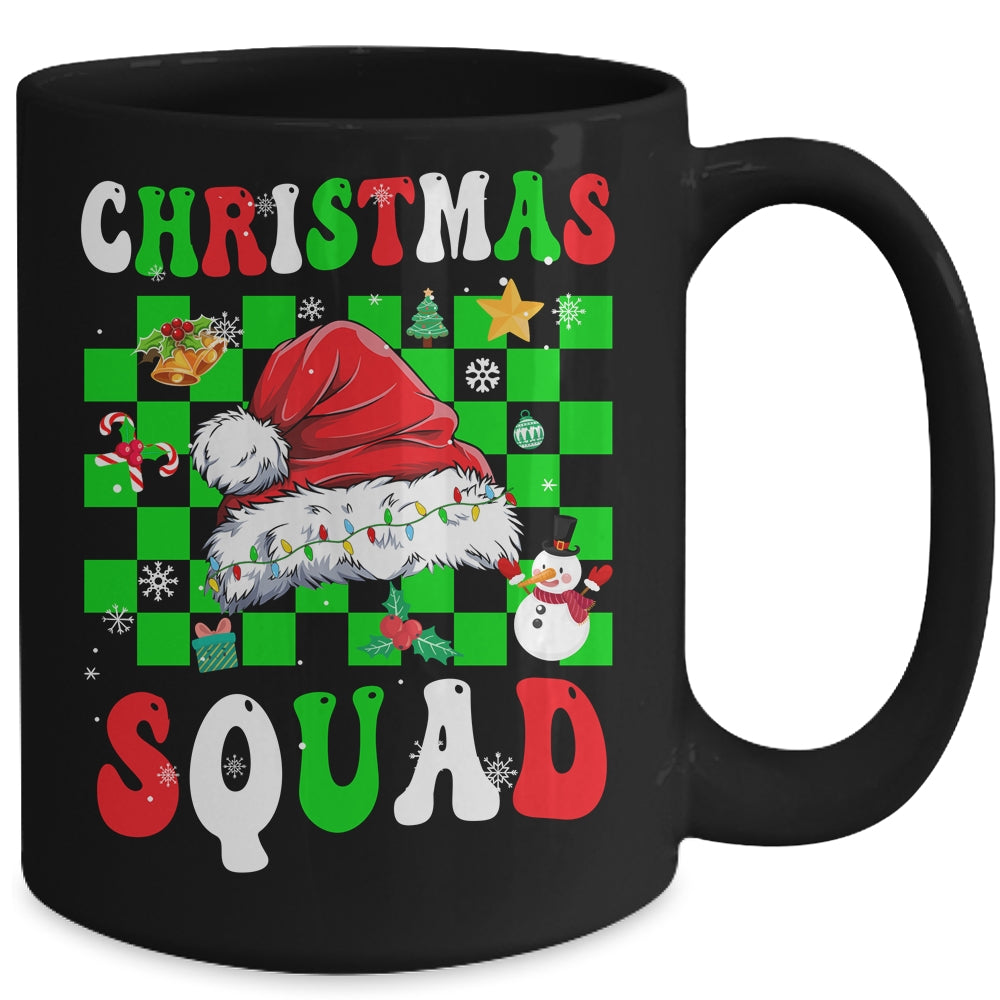Christmas Squad Family Group Matching Christmas Party Groovy Mug | siriusteestore