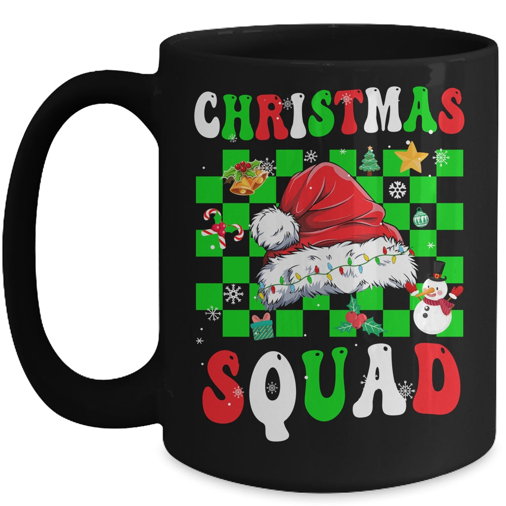 Christmas Squad Family Group Matching Christmas Party Groovy Mug | siriusteestore