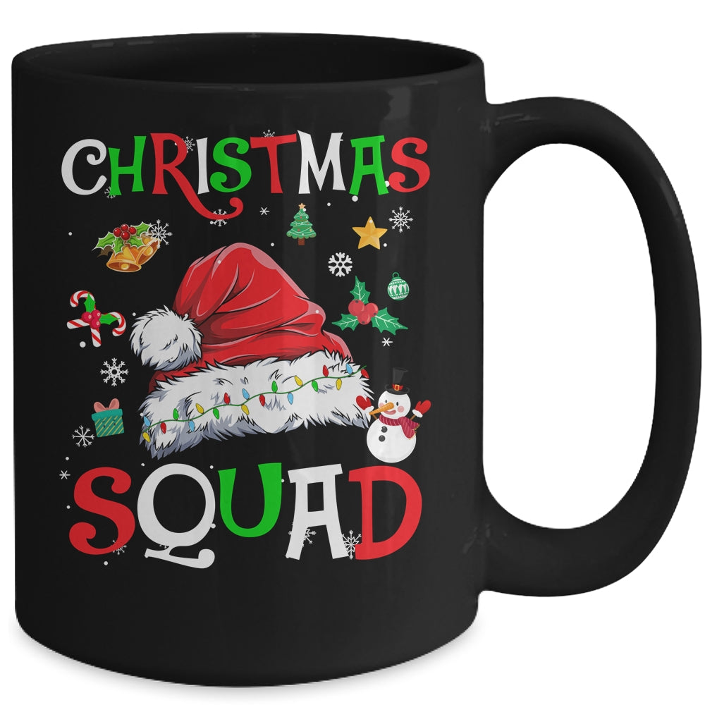 Christmas Squad Family Group Matching Christmas Party Mug | siriusteestore