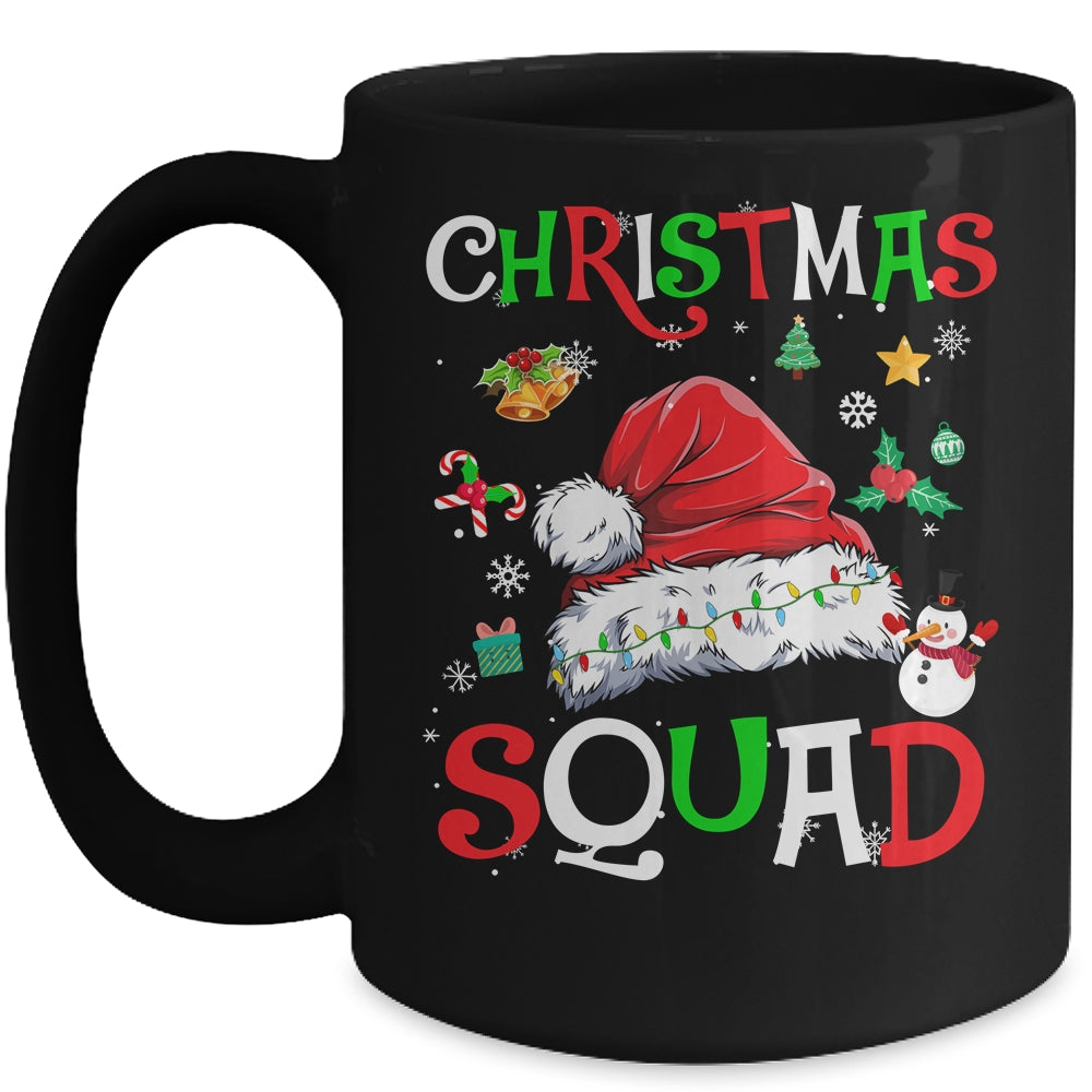 Christmas Squad Family Group Matching Christmas Party Mug | siriusteestore