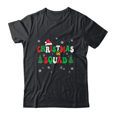 Christmas Squad Family Matching Group Funny Santa Elf Groovy Shirt & Sweatshirt | siriusteestore