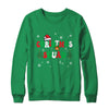 Christmas Squad Family Matching Group Funny Santa Elf Groovy Shirt & Sweatshirt | siriusteestore