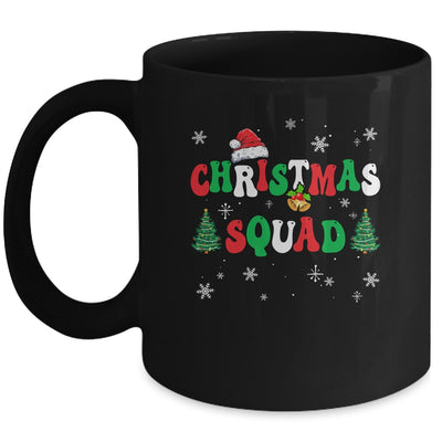Christmas Squad Family Matching Group Funny Santa Elf Groovy Mug | siriusteestore