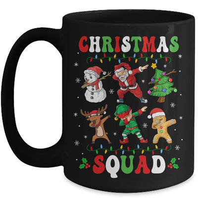 Christmas Squad Santa Dabbing Reindeer Elf Family Matching Mug | siriusteestore