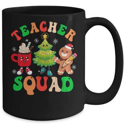 Christmas Teacher Squad Retro Groovy Xmas Teacher Women Mug | siriusteestore