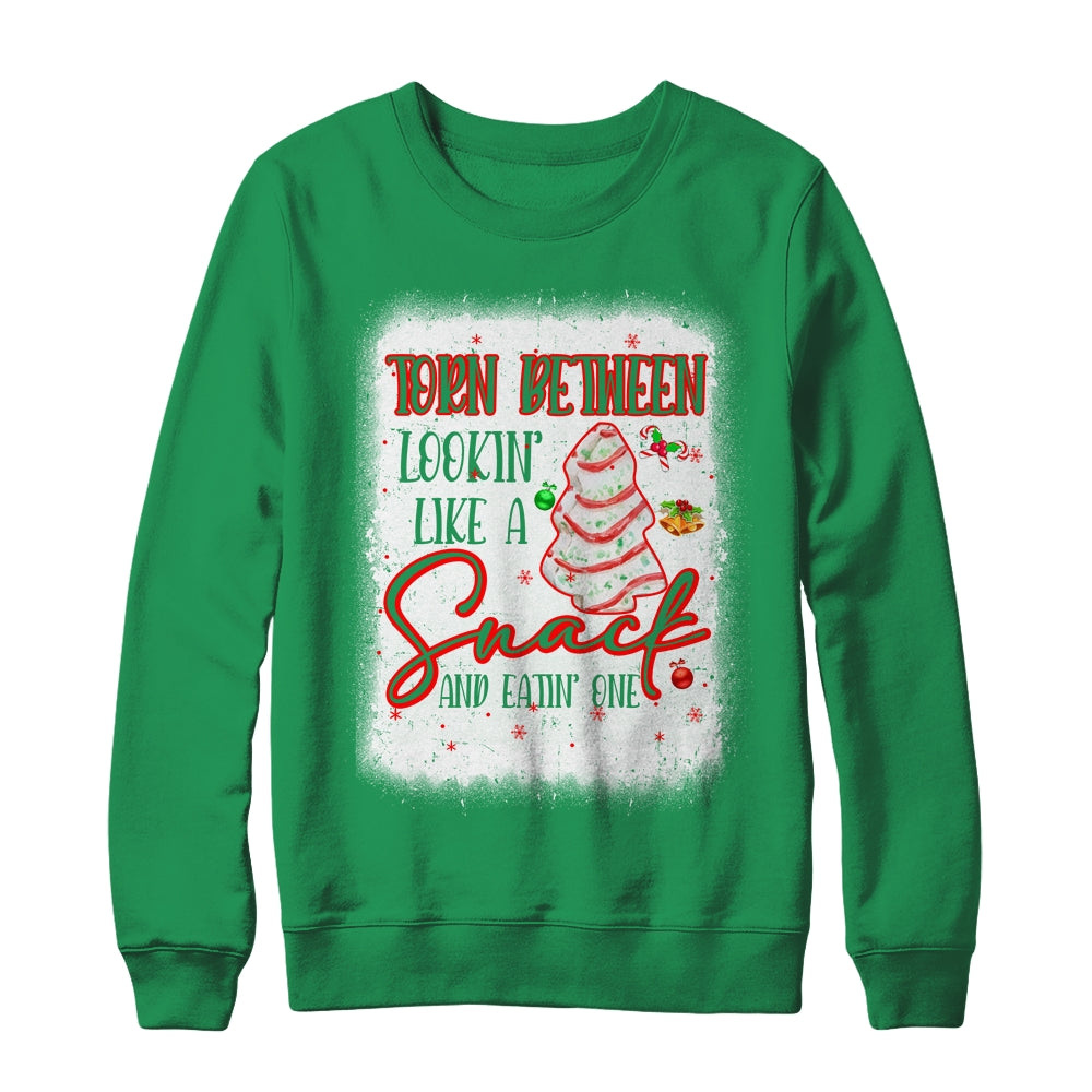 Christmas Torn Between Looking Like A Snack And Eating One Shirt & Sweatshirt | siriusteestore