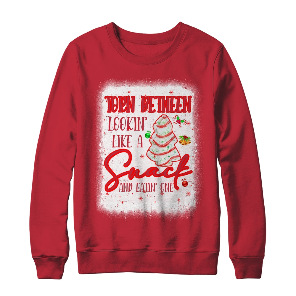 Christmas Torn Between Looking Like A Snack And Eating One Shirt & Sweatshirt | siriusteestore