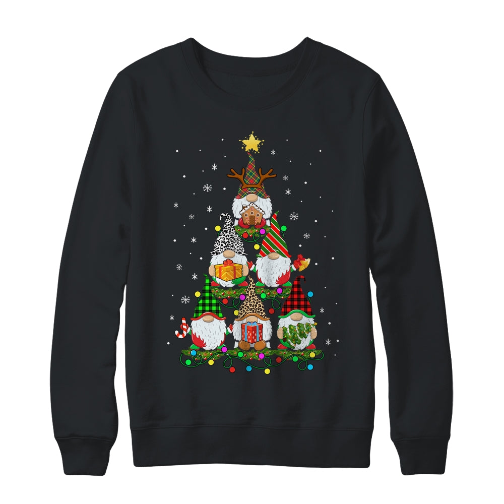 Christmas tree Gnome Funny Family Matching Gnome Tree Xmas Shirt & Sweatshirt | siriusteestore