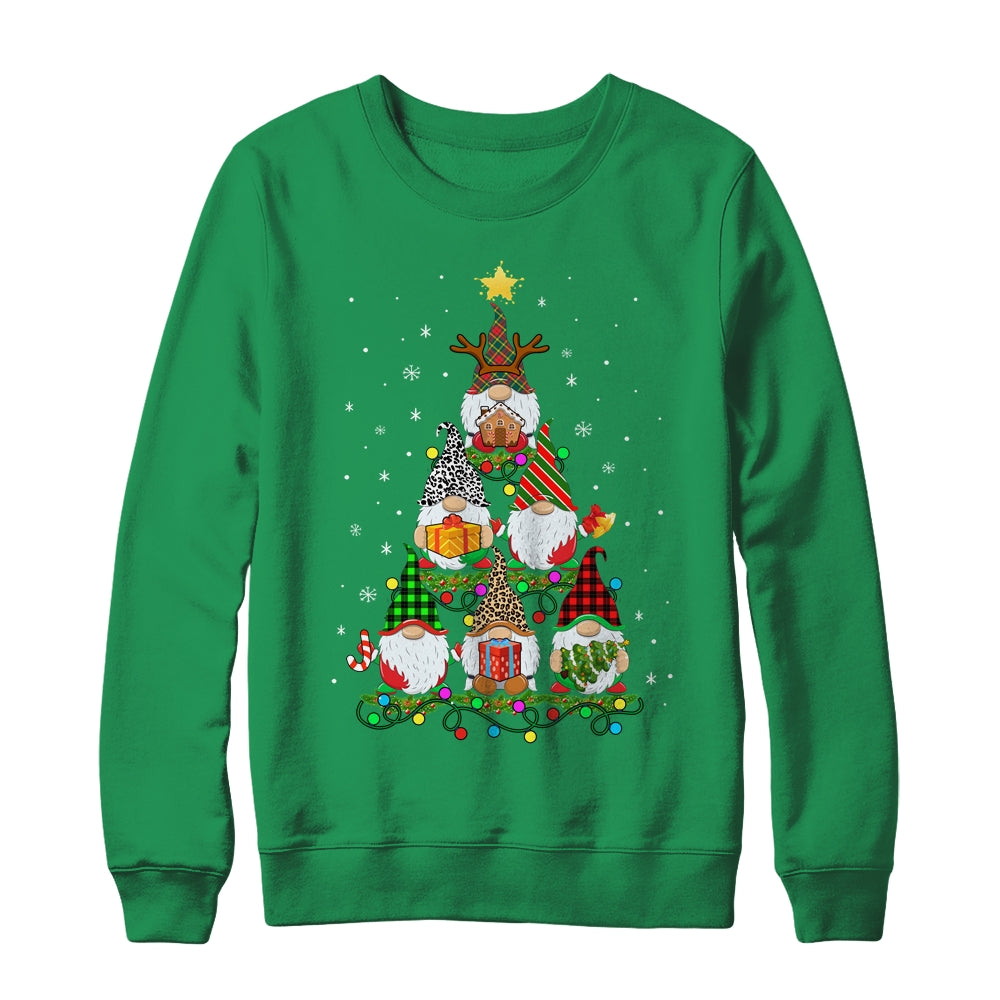 Christmas tree Gnome Funny Family Matching Gnome Tree Xmas Shirt & Sweatshirt | siriusteestore