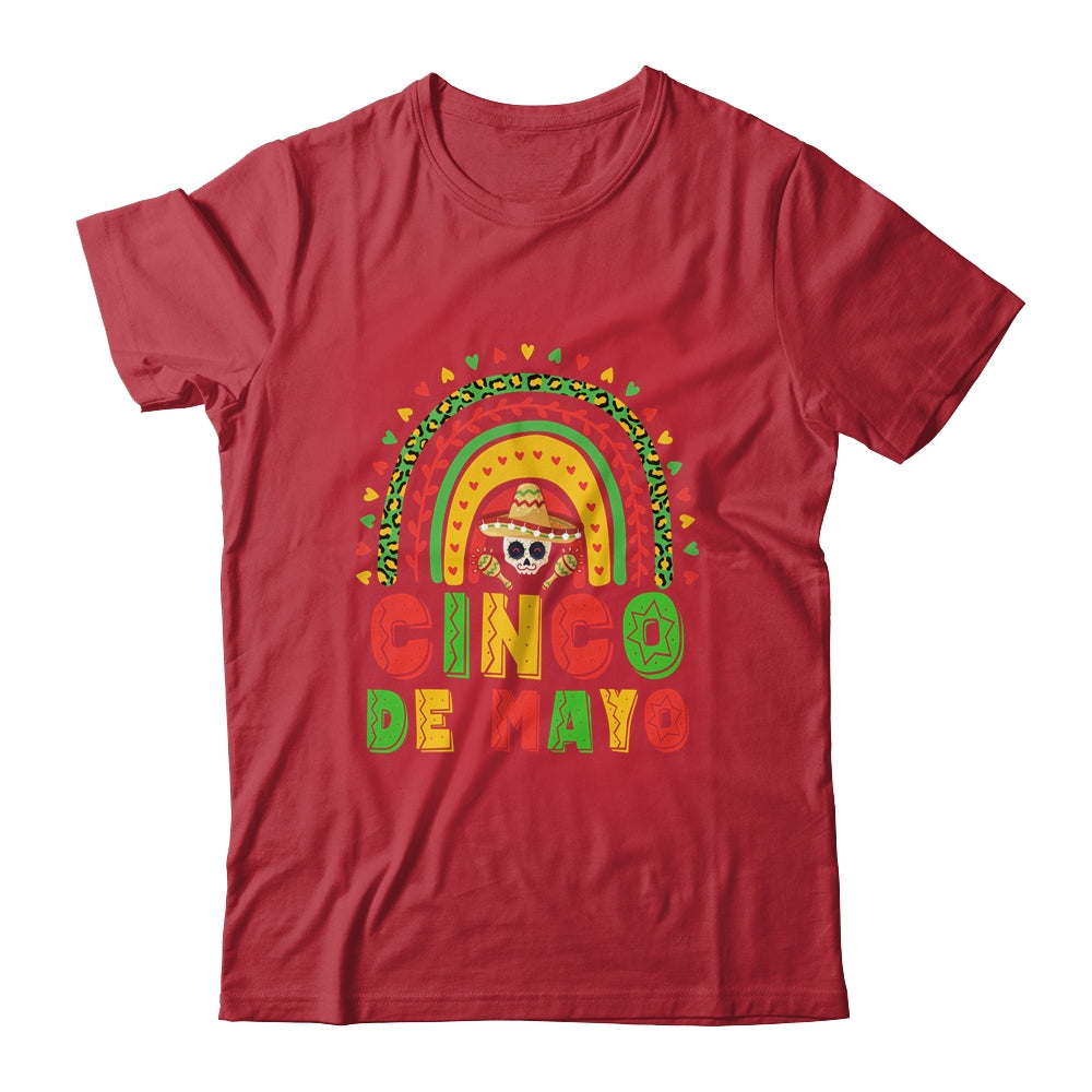 Cinco De Mayo Fiesta 5 De Mayo Party Mexico Rainbow Shirt & Hoodie | siriusteestore