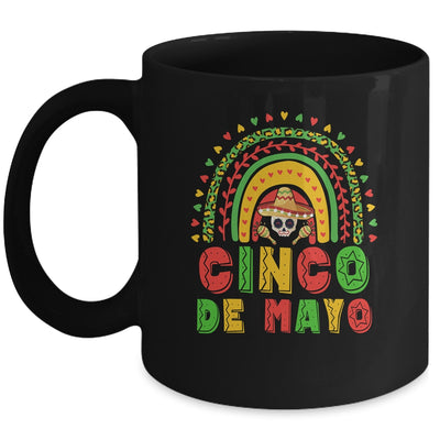 Cinco De Mayo Fiesta 5 De Mayo Party Mexico Rainbow Mug | siriusteestore