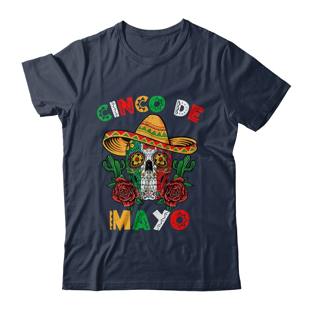 Cinco De Mayo Mexican Cross Sunglasses Skull Mustache Shirt & Hoodie | siriusteestore