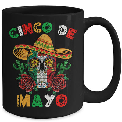 Cinco De Mayo Mexican Cross Sunglasses Skull Mustache Mug | siriusteestore