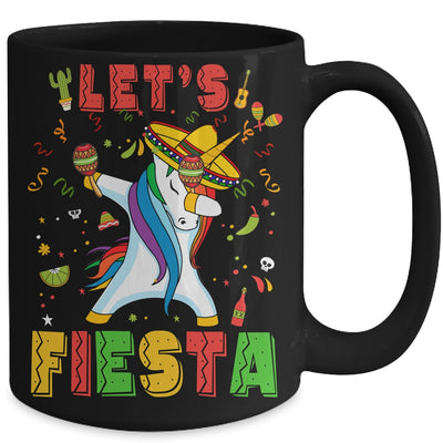 Cinco De Mayo Party Lets Fiesta Dancing Mexican Unicorn Girl Mug | siriusteestore