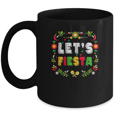 Cinco De Mayo Party Lets Fiesta Mexican For Women Girls Mug | siriusteestore