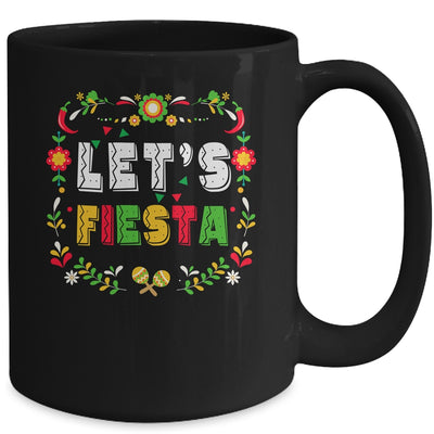 Cinco De Mayo Party Lets Fiesta Mexican For Women Girls Mug | siriusteestore