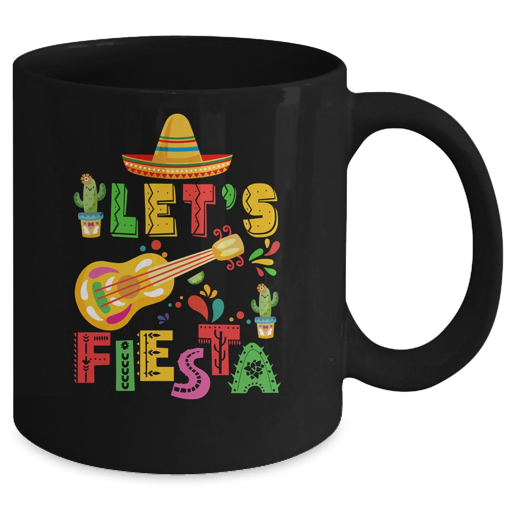 Cinco De Mayo Party Lets Fiesta Mexican Mug | siriusteestore