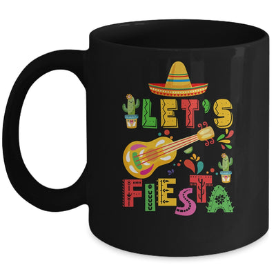 Cinco De Mayo Party Lets Fiesta Mexican Mug | siriusteestore