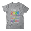 Class Of 2034 Checklist Grow With Me Kindergarten Graduation Shirt & Hoodie | siriusteestore