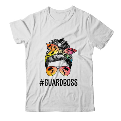Color Guard Instructor Messy Bun Marching Band School Shirt & Tank Top | siriusteestore