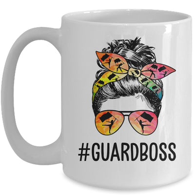 Color Guard Instructor Messy Bun Marching Band School Mug | siriusteestore