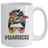 Color Guard Instructor Messy Bun Marching Band School Mug | siriusteestore