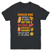Cooked Chicken Wing Chicken Wing Hot Dog And Bologna Hotdog Youth Shirt | siriusteestore