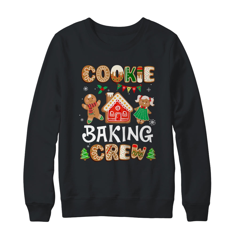 Cookie Baking Crew Christmas Funny Gingerbread Baking Shirt & Sweatshirt | siriusteestore