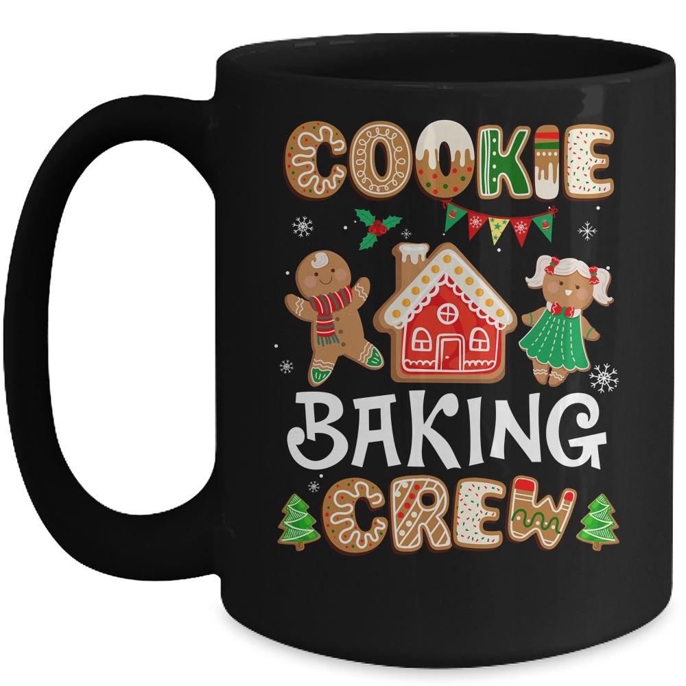 Cookie Baking Crew Christmas Funny Gingerbread Baking Mug | siriusteestore
