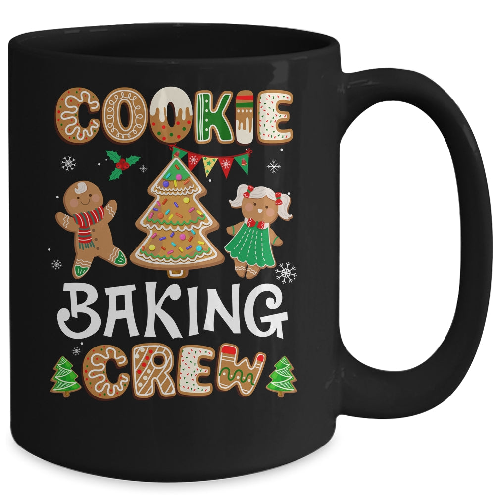 Cookie Baking Crew Christmas Gingerbread Cookie Baking Team Mug | siriusteestore