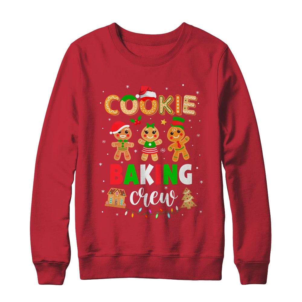 Cookie Baking Crew Christmas Gingerbread Santa Family Group Shirt & Sweatshirt | siriusteestore