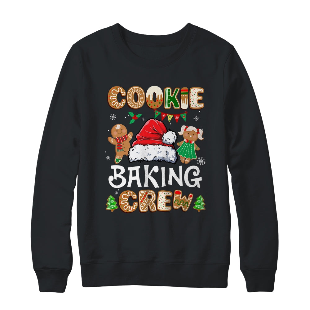 Cookie Baking Crew Christmas Santa Family Gingerbread Team Shirt & Sweatshirt | siriusteestore