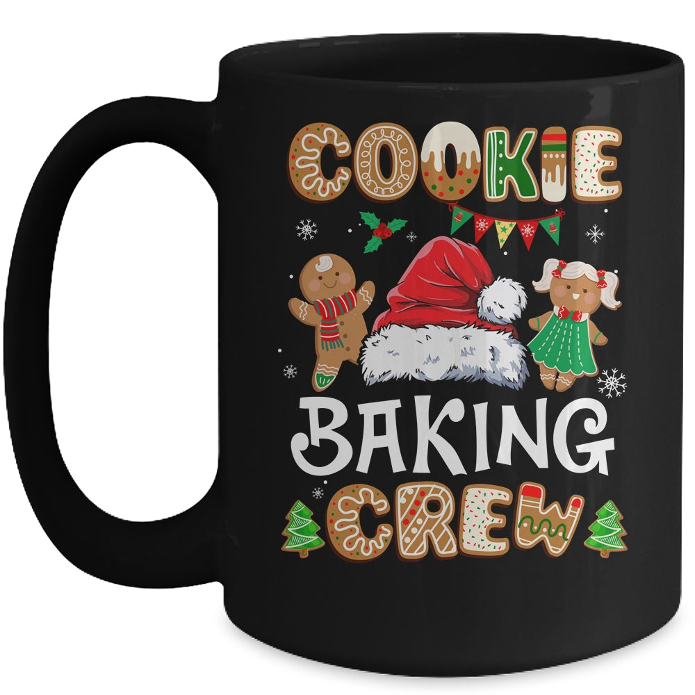 Cookie Baking Crew Christmas Santa Family Gingerbread Team Mug | siriusteestore