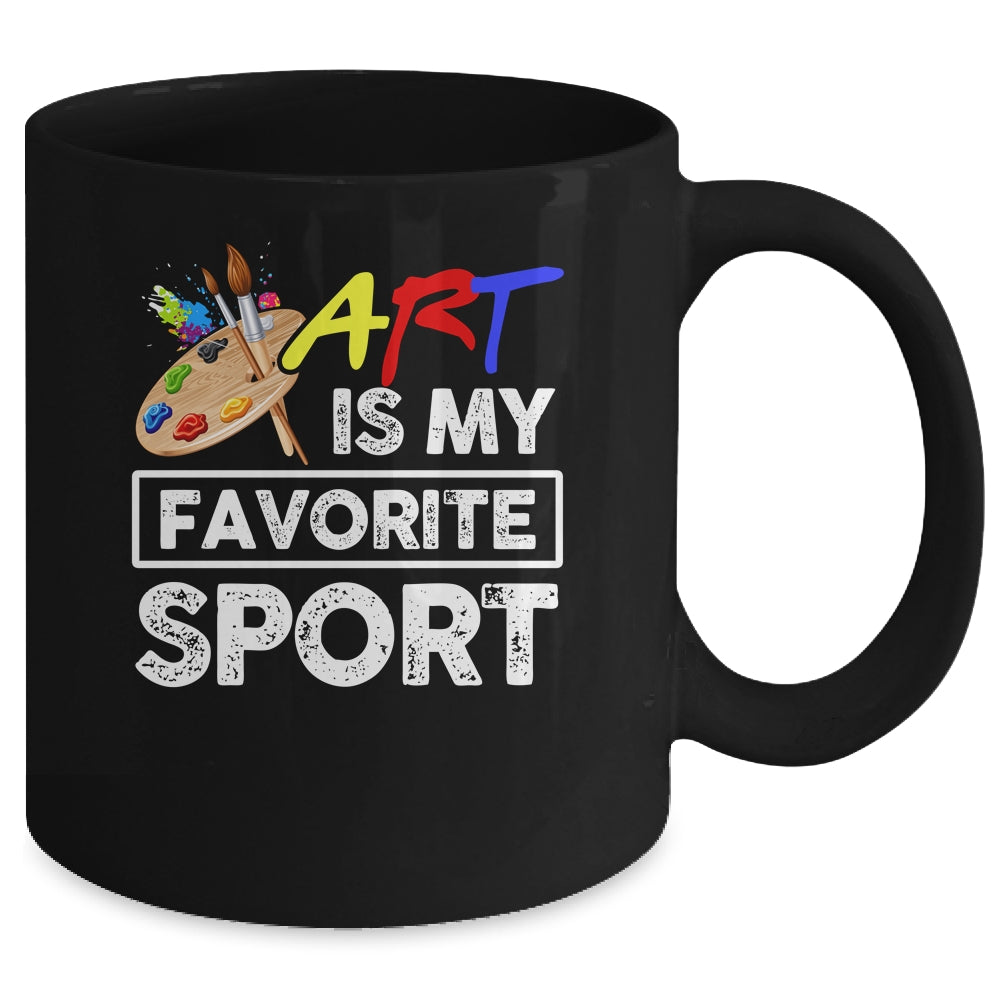 Cool Art For Men Women Artist Painter Art Teacher Painting Mug | siriusteestore