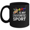Cool Art For Men Women Artist Painter Art Teacher Painting Mug | siriusteestore