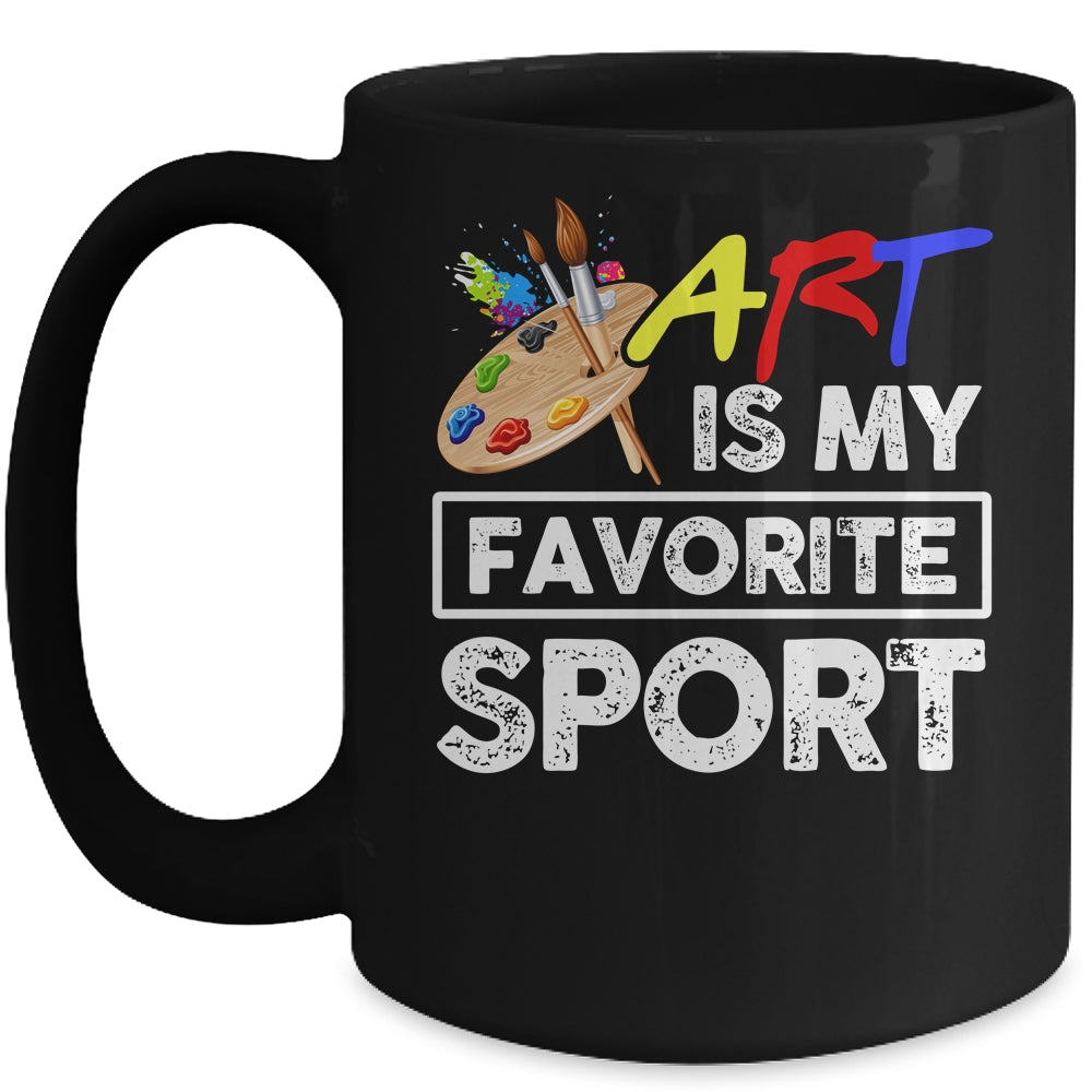 Cool Art For Men Women Artist Painter Art Teacher Painting Mug | siriusteestore